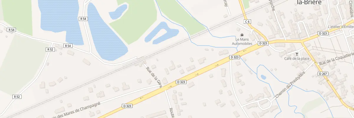 Plan du 16 Rue du Mans à Saint-Mars-la-Brière