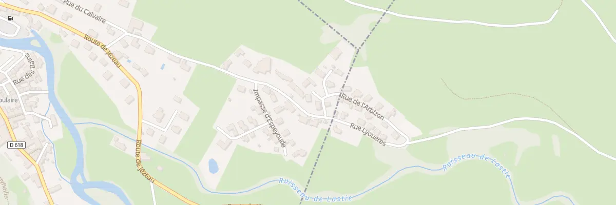 Plan du 3 Rue de l’Arbizon à Arreau