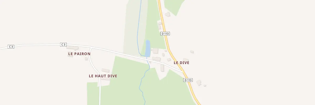 Plan du 5006 Le Haut Dive à Marollette