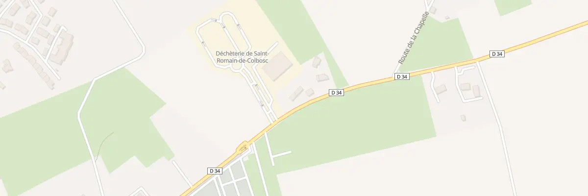 Plan du 337 Rte de la Chapelle à Saint-Romain-de-Colbosc