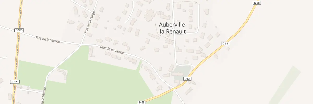 Plan du 82 Rue de la Vierge à Auberville-la-Renault