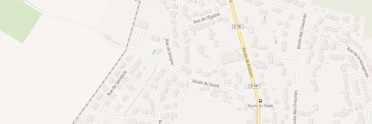 Plan du 2 Rue de la Liberté à Roches-Prémarie-Andillé