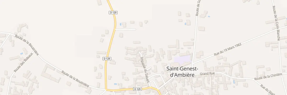 Plan du 12 Imp du Salvert à Saint-Genest-d’Ambière
