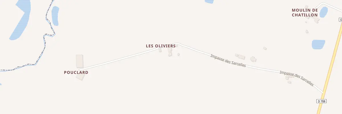 Plan du 445 Imp des Sarcelles à Verteillac