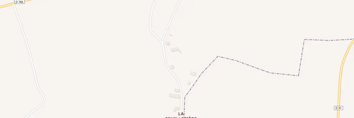 Plan du 79 La Feuilletiere à Ferrières-la-Verrerie