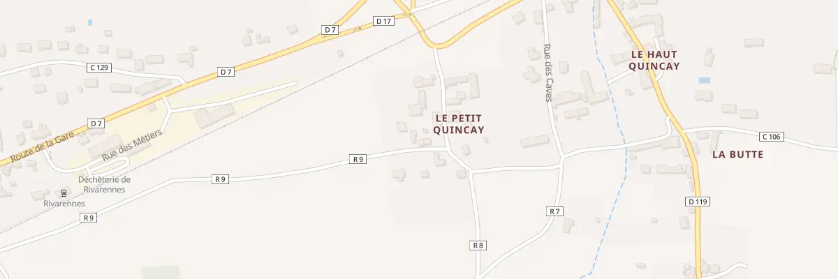 Plan du 2 Che des Varennes à Rivarennes