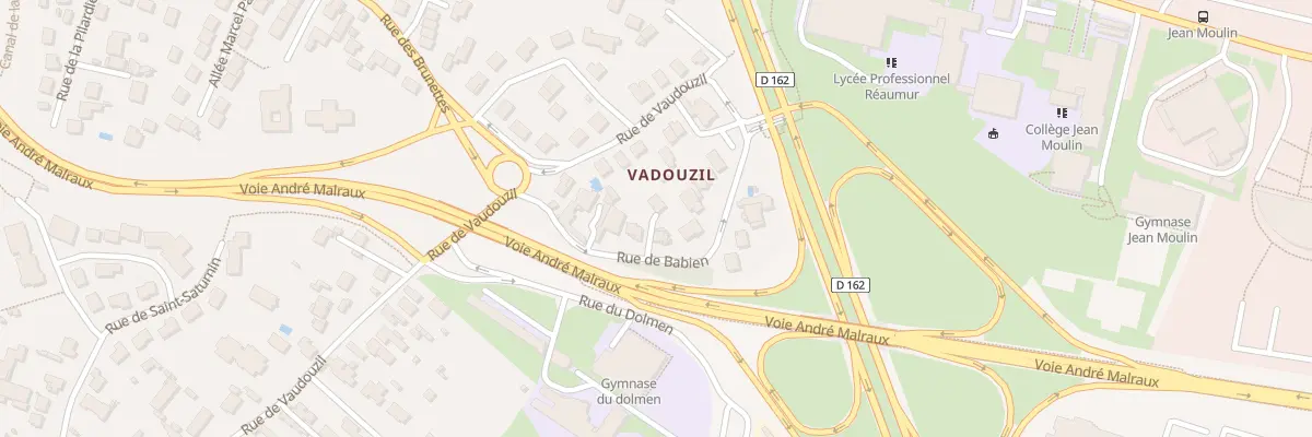 Plan du 13 Rue de Babien à Poitiers
