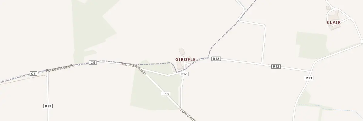 Plan du 5065 Girofle à Beaucaire