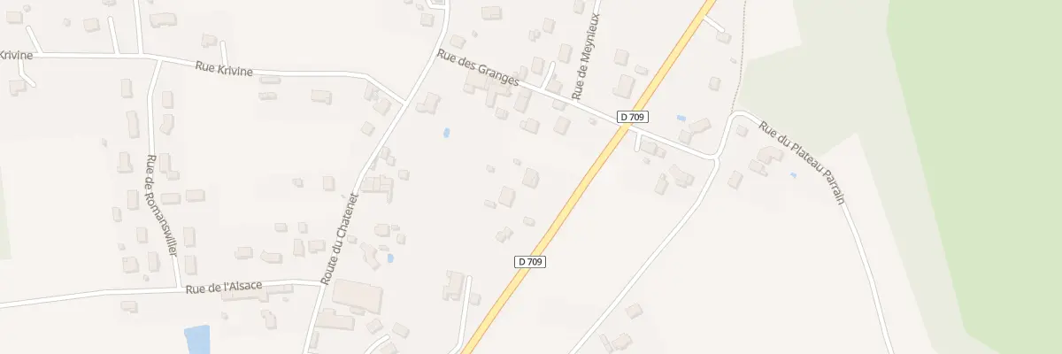 Plan du 85 Rte de Riberac à Saint-Front-de-Pradoux
