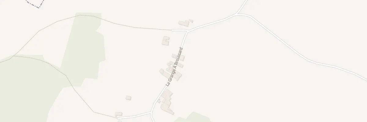 Plan du 5251 La Grange A Broussard à Beaulieu-sur-Sonnette
