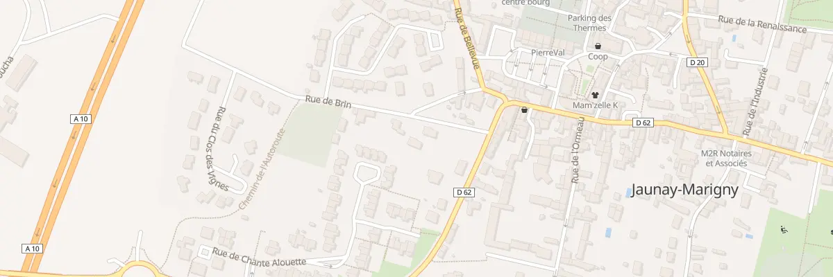 Plan du 5 Rue de Brin à Jaunay-Marigny