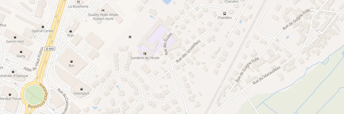Plan du 17 Rue des Écoles à Chasseneuil-du-Poitou