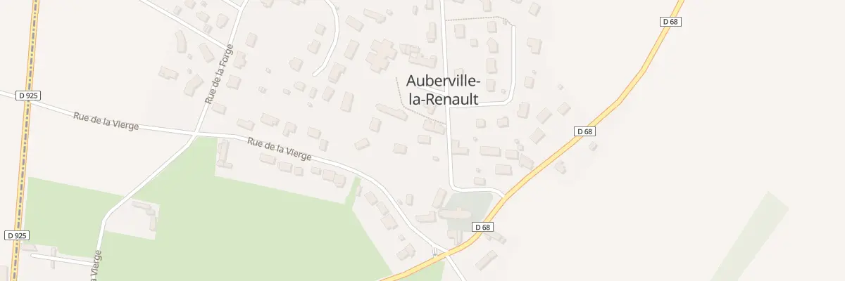 Plan du 79 Rue de la Mairie à Auberville-la-Renault