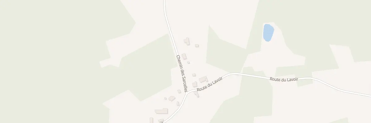 Plan du 1 La Mouthette-Nord à Bosset