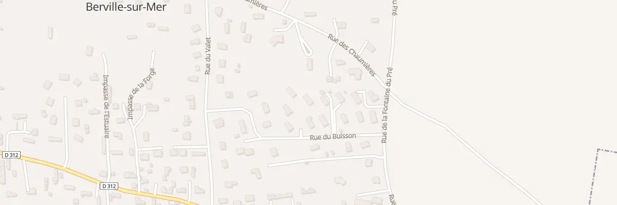 Plan du 15A Rue du Buisson à Berville-sur-Mer