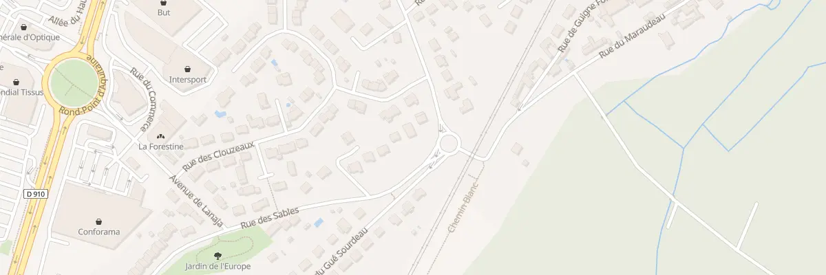 Plan du 45 Rue des Sables à Chasseneuil-du-Poitou
