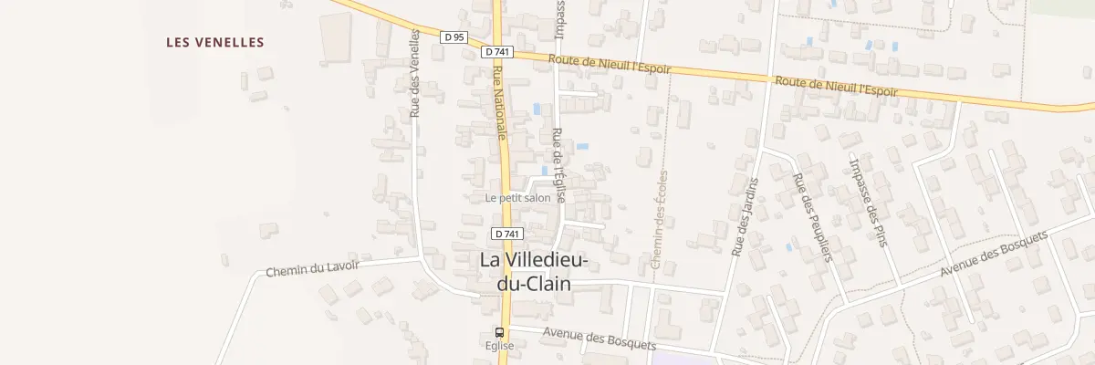 Plan du 3 Rle Ancienne à La Villedieu-du-Clain