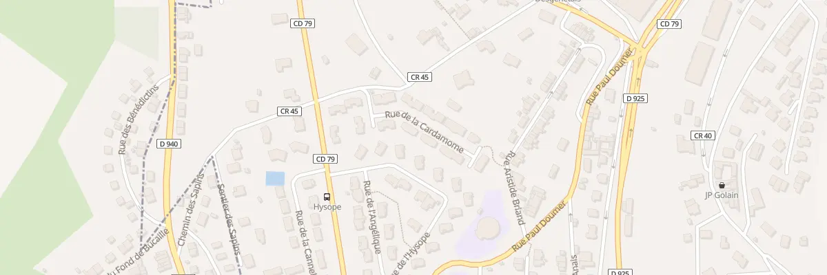 Plan du 12 Rue de la Cardamome à Fécamp