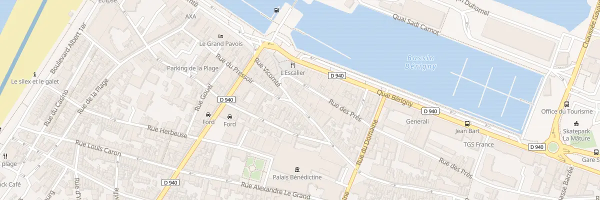 Plan du 118 Rue de Mer à Fécamp