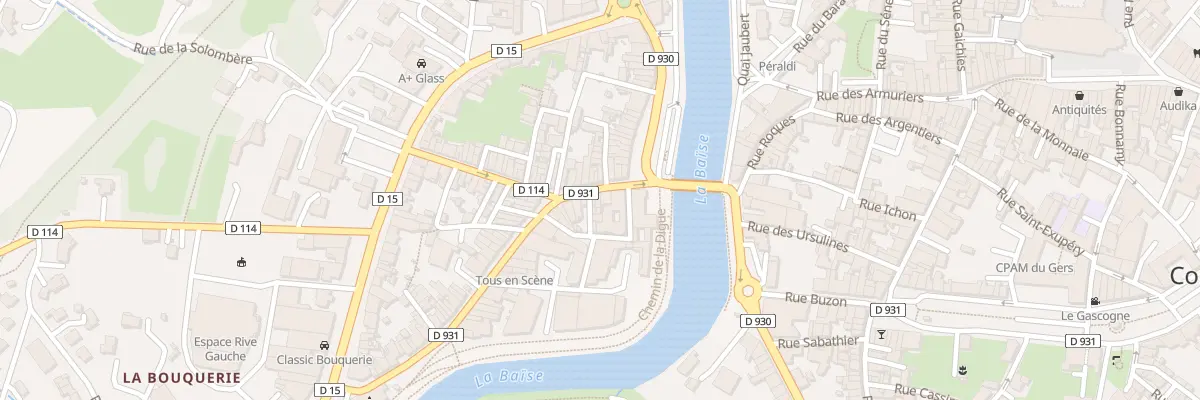 Plan du 9 Rue de Mique à Condom
