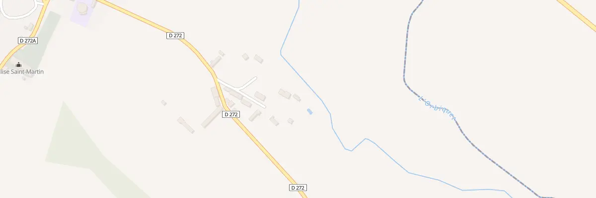 Plan du 9 Rte d’Orbec à Saint-Martin-de-Bienfaite-la-Cressonnière
