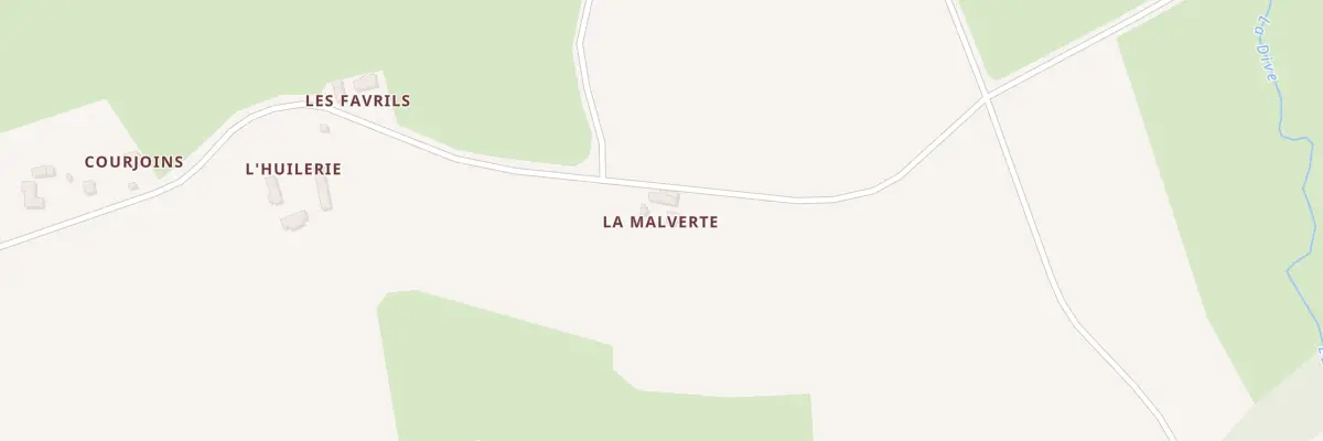 Plan du 1 La Malverte à Saint-Vincent-des-Prés