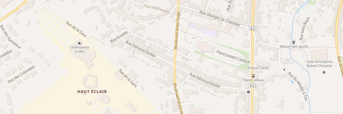 Plan du 48 Rue Edmond Rottier à Mamers