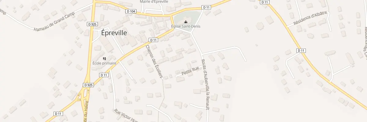 Plan du 3 Petite Rue à Épreville