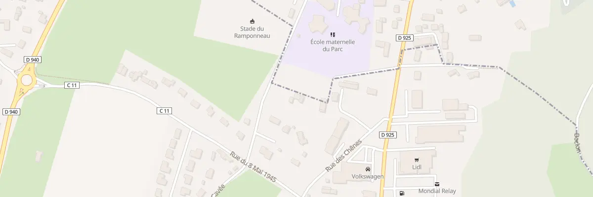 Plan du 50 D 925 à Fécamp