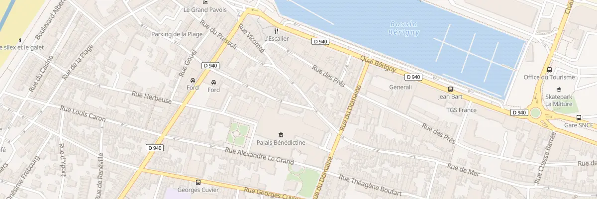 Plan du 101 Rue de Mer à Fécamp