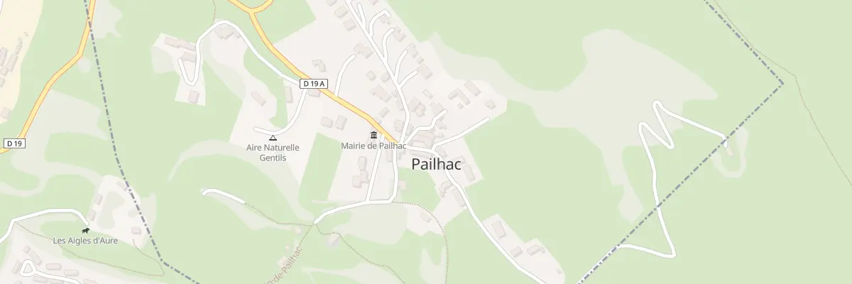 Plan du 5011 Le Village à Pailhac
