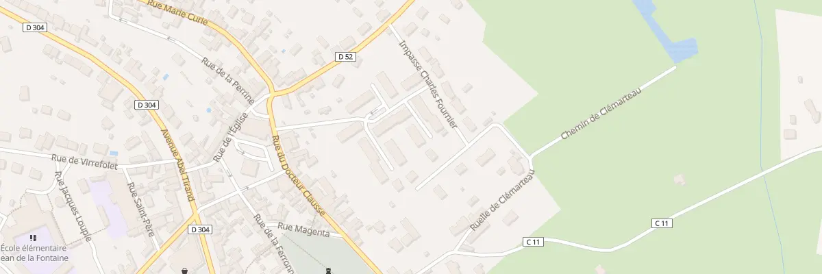 Plan du 43 Cité Charles Fournier à Parigné-l’Évêque