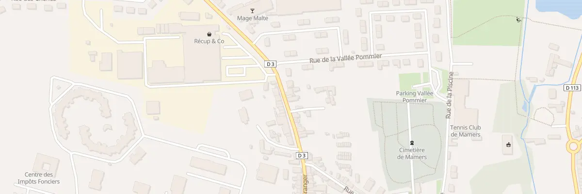 Plan du 101 Rue Charles Granger à Mamers