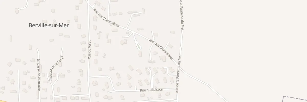 Plan du 4 Rue des Chaumières à Berville-sur-Mer