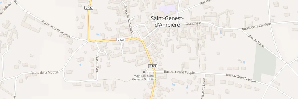Plan du 5 Rue de Volmerange les Mines à Saint-Genest-d’Ambière