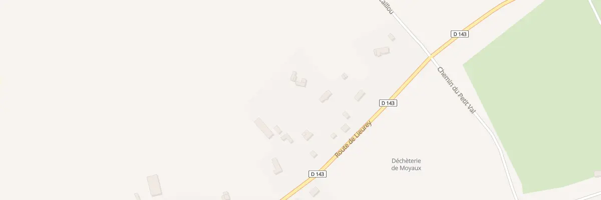 Plan du 555 Rte de Lieurey à Moyaux