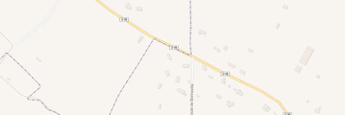 Plan du 158 Rte de la Lande à Martainville
