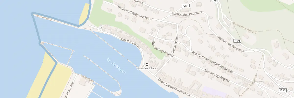 Plan du 14 Quai des Pilotes à Fécamp
