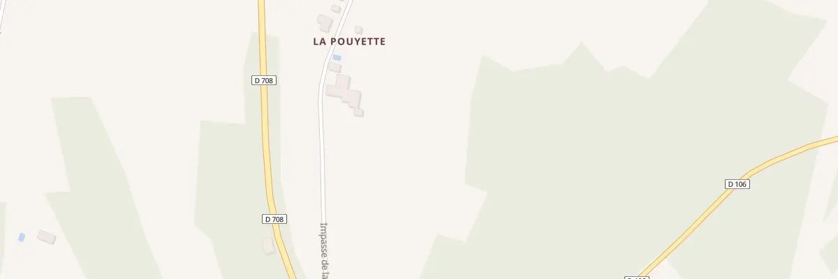 Plan du 103 La Pouyette à Bertric-Burée