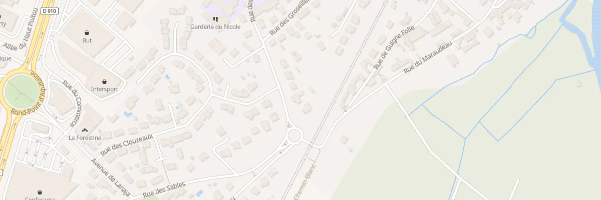Plan du 25 Rue des Écoles à Chasseneuil-du-Poitou