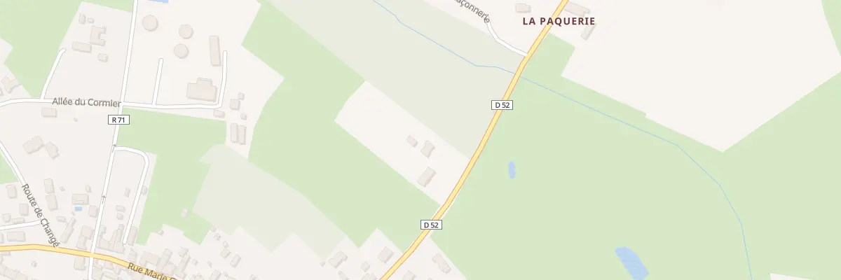 Plan du 17 Rte de Montfort à Parigné-l’Évêque