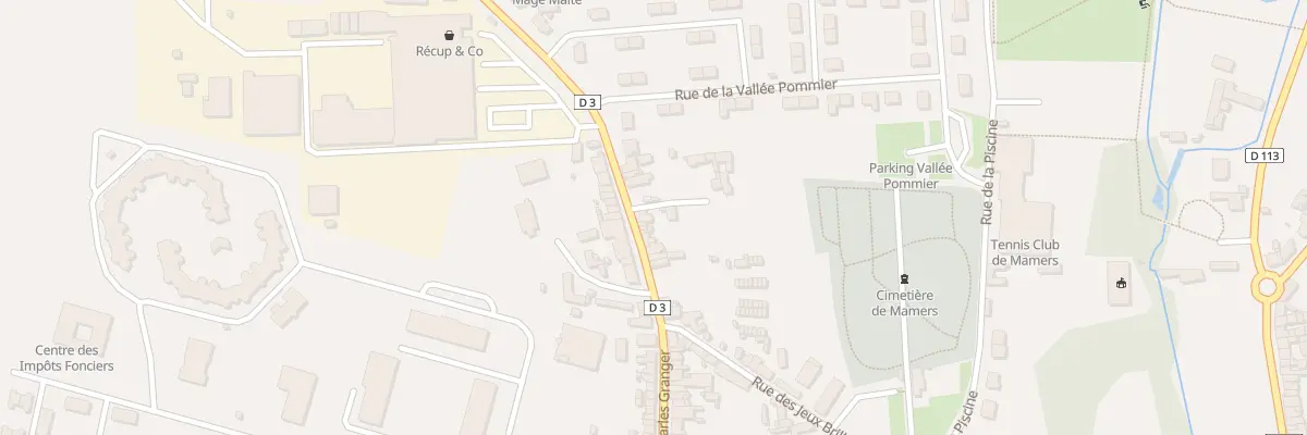 Plan du 97 Rue Charles Granger à Mamers