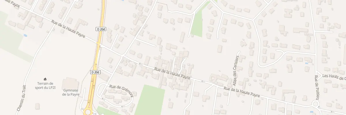 Plan du 28B Rue de la Haute Payre à Jaunay-Marigny