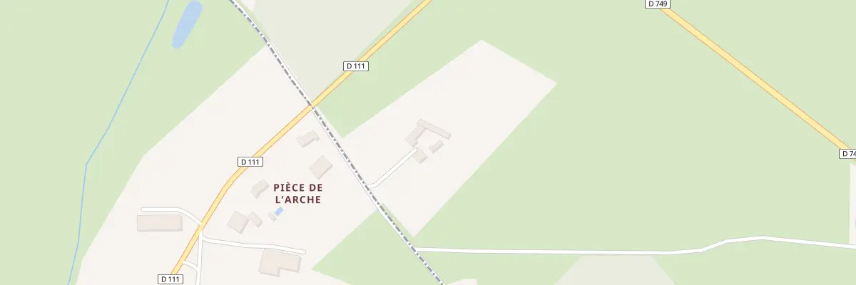 Plan du 88 Pinsauron à Razines