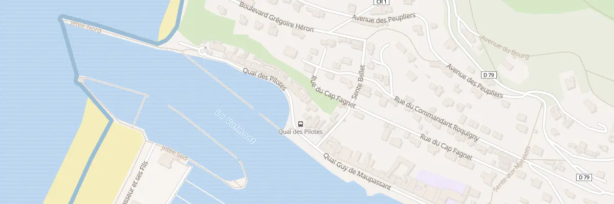 Plan du 8B Quai des Pilotes à Fécamp