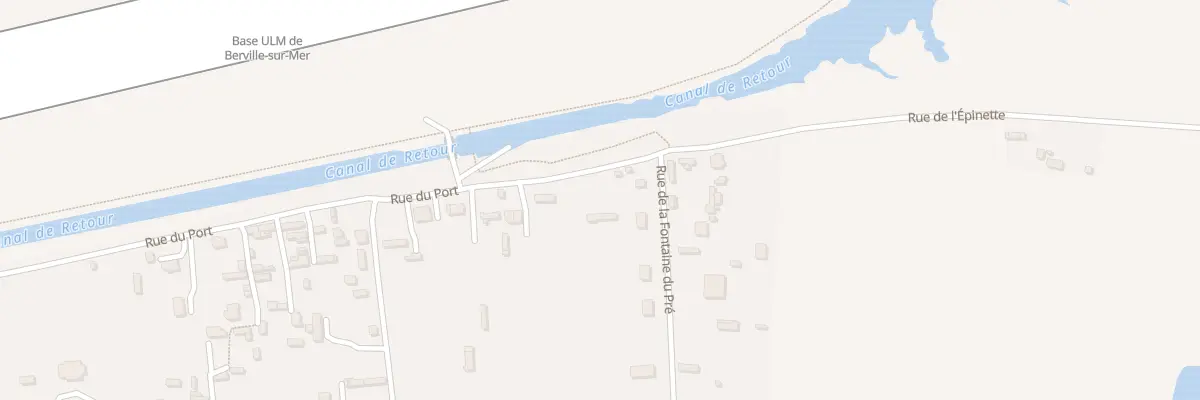 Plan du 15 Rue du Port à Berville-sur-Mer