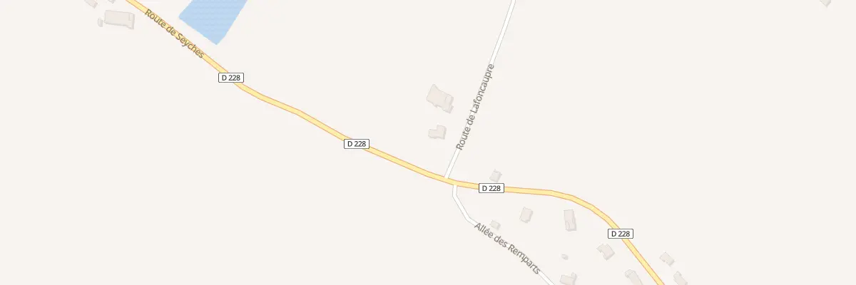 Plan du 25 Rte de Lafoncaupre à Saint-Barthélemy-d’Agenais