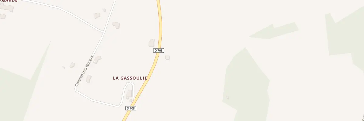 Plan du 1123 Rte Gabriel Palus à Verteillac