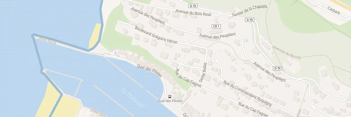 Plan du 476 Rue Commandant Roquigny à Fécamp