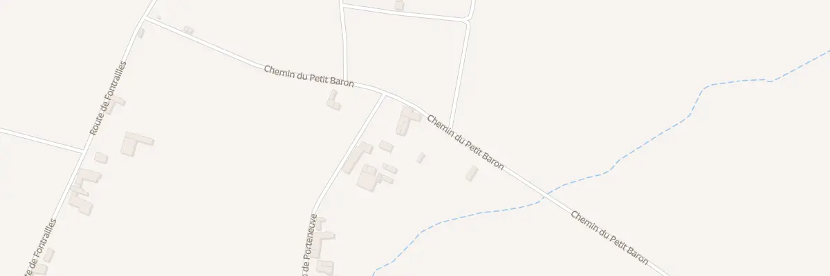 Plan du 5039 A Calais à Manas-Bastanous